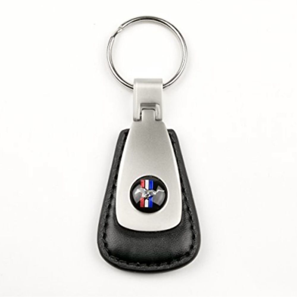 Black and Silver Keychain